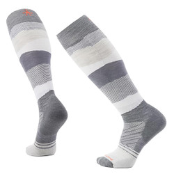 Smartwool Ski Targeted Cushion Pattern OTC Sock Men's in Medium Grey